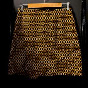 CAbi Standout Knit Skirt Medallion Print